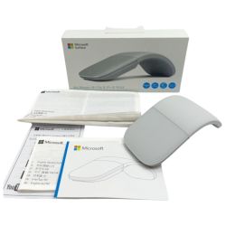 ◆◆ Microsoft マイクロソフト ワイヤレスマウス Arc Mouse 1791 グレー Bランク