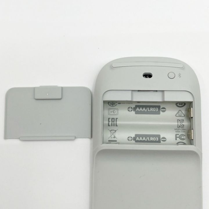 Microsoft マイクロソフト ワイヤレスマウス Arc Mouse 1791 グレー