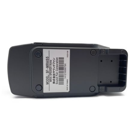  サウンドファン コンパクト型　アンプ内蔵　曲面サウンドスピーカー  SF-MIRAIS ５