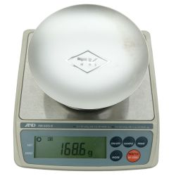 ◆◆  銀杯　記念品　約168.6ｇ　純銀　SV　木箱付 Bランク