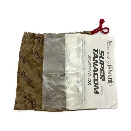  DAIWA ダイワ SUPER TANACOM-S 500DX SUPER TANACOM-S 電導リール　ケーブルなし