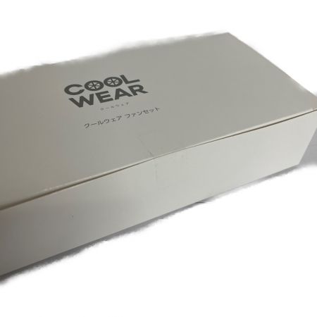  IRISOHYAMA アイリスオーヤマ クールウエア　薄型ファン　9枚羽　Lサイズ CPBS-L1C-A ネイビー