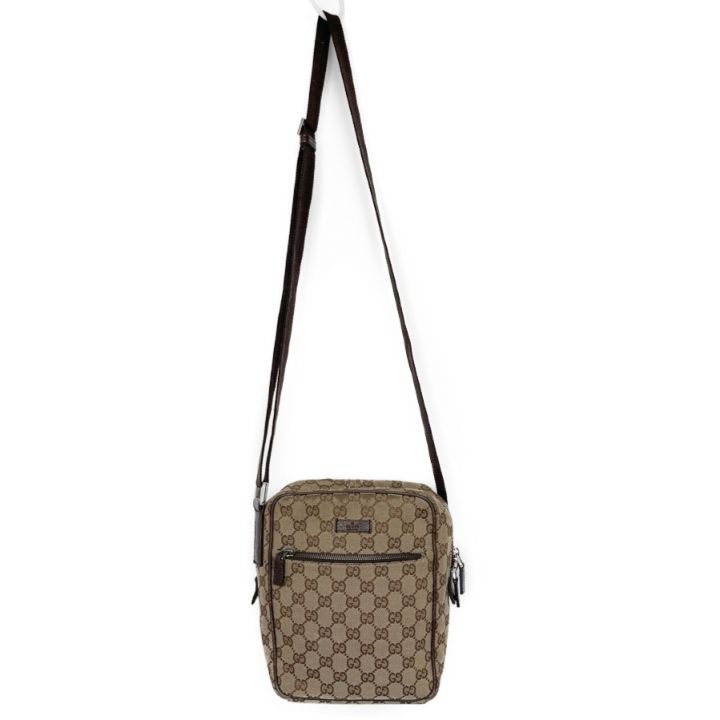 GUCCI グッチ ショルダーバッグ GG キャンバス 1956 03136 ベージュ｜中古｜なんでもリサイクルビッグバン