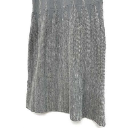  EMPORIO ARMANI エンポリオアルマーニ フレアドレス　SIZE 38 ライトグレー