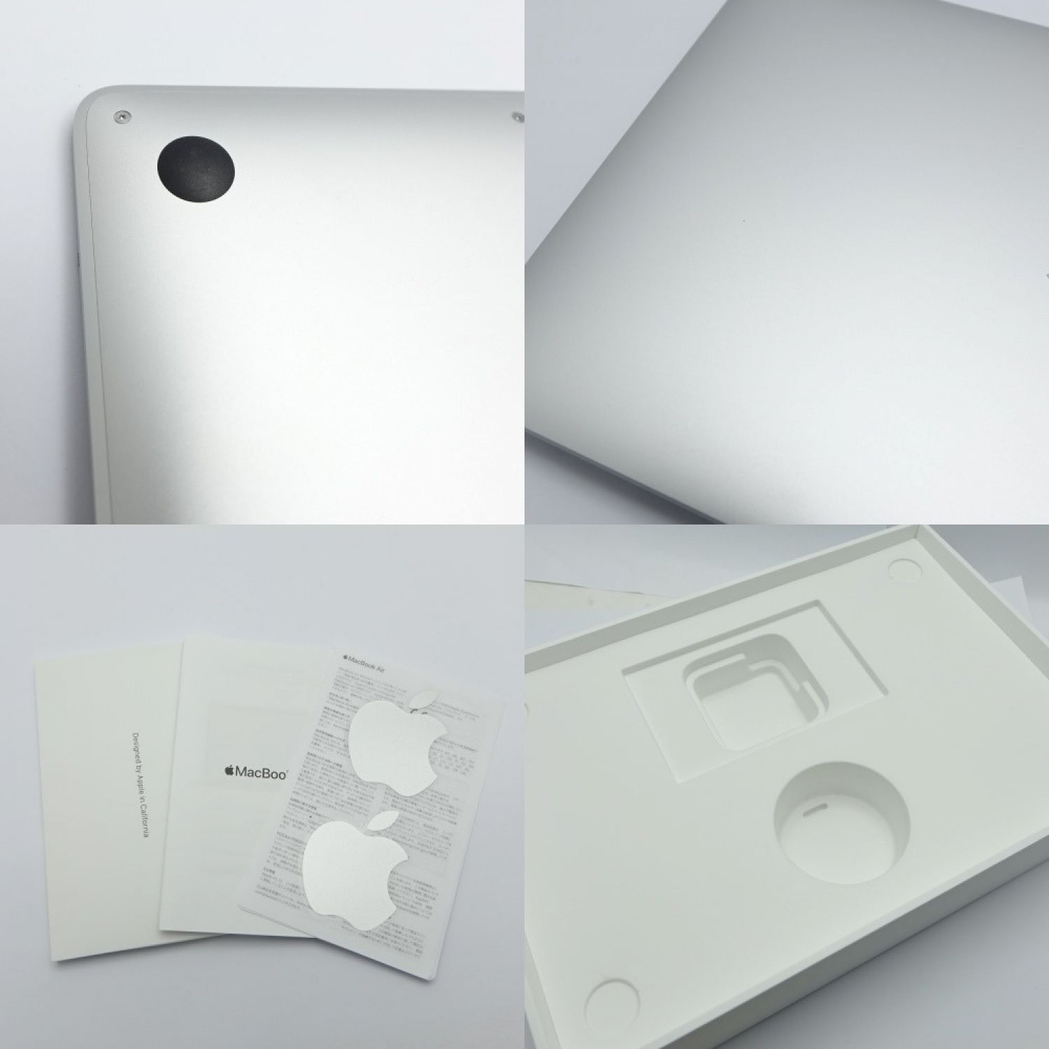 ◆◆Apple アップル  MacBook Air E2020 13インチ　外箱付 Z0YK0003J シルバー　2020年