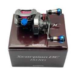 ◆◆ SHIMANO シマノ 21スコーピオン DC 151XG ベイトリール  04311 社外製ハンドルノブ付 Aランク