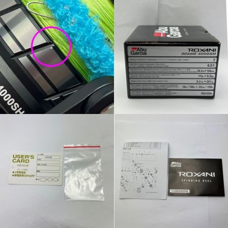  Abu Garcia アブガルシア スピニングリール ROXANI 4000SH