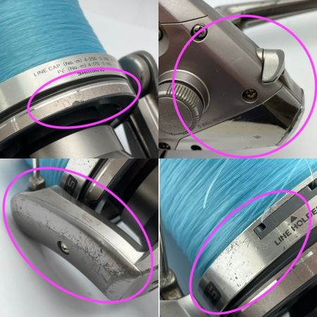  SHIMANO シマノ スピニングリール POWER AERO 6000 TYPE5