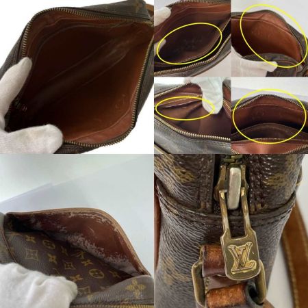  LOUIS VUITTON ルイヴィトン モノグラム トロカデロ27  ショルダーバッグ  布袋付 劣化有 M51274 ブラウン