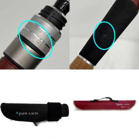  Fishman フィッシュマン  ルアーロッド 渓流用ベイトキャスティングロッド Beams Xpan 4.3LTS