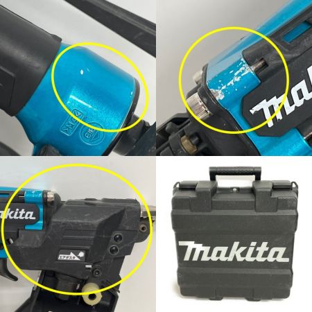  MAKITA マキタ 65mm 高圧エア釘打　 AN636H ブラック×ブルー