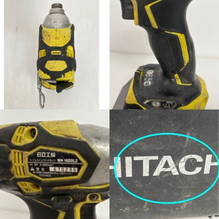  HITACHI 日立 インパクトドライバ 670286 WH18DDL2 ブラック×イエロー