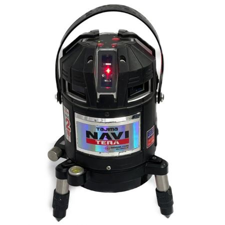  TAJIMA タジマ レーザー墨出し器 NAVI TERA ML10N-KJC ブラック ケース  受光器付