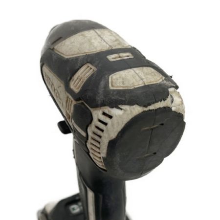  HITACHI 日立 コードレスインパクトドライバ WH18DDL2 ブラック 充電池×2　充電器付