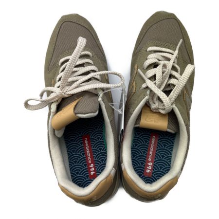  NEW BALANCE ニュー・バランス スニーカー　箱付　24.0cm　江戸色  WL996BMA ベージュ