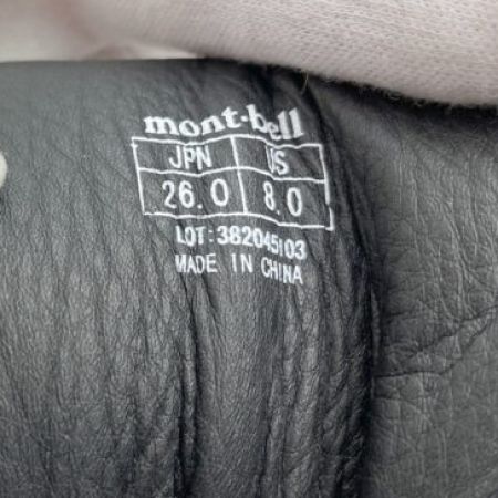  mont･bell モンベル アルパインクルーザー2500  メンズ　登山靴 ブラウン 26.0cm