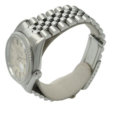  ROLEX ロレックス デイトジャスト 自動巻き 箱・取説付 ステンレススチール 16220 OH2022.08/バネ棒非純正品