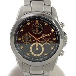 ◆◆ SEIKO セイコー 『ワンピース 15周年記念モデル』クォーツ腕時計 7T92-HAS0 Bランク