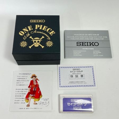  SEIKO セイコー 『ワンピース 15周年記念モデル』クォーツ腕時計 7T92-HAS0