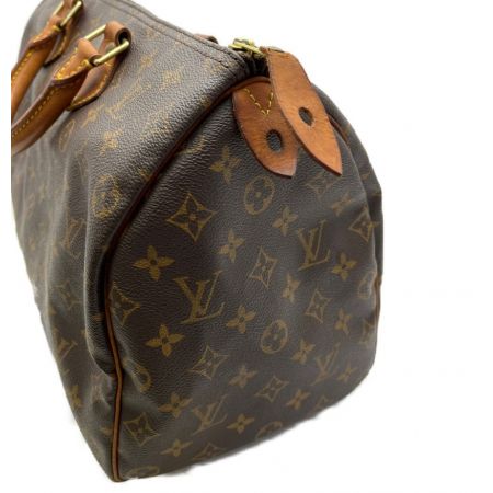  LOUIS VUITTON ルイヴィトン モノグラム スピーディ35 鍵欠品 M41524 ブラウン