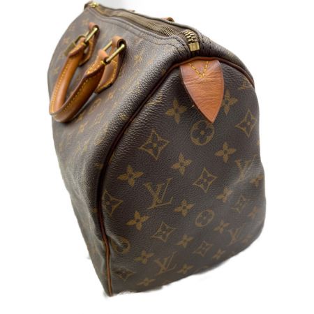  LOUIS VUITTON ルイヴィトン モノグラム スピーディ35 鍵欠品 M41524 ブラウン