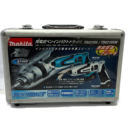  MAKITA マキタ 充電式ペンインパクトドライバ TD021D 青