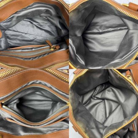  MIU MIU ハンドバッグ　角スレあり ブラウン