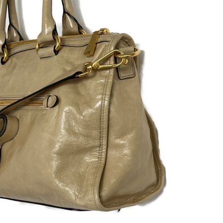  MIU MIU 2WAYバッグ クリーム