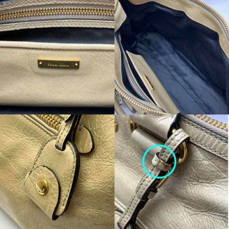  MIU MIU 2WAYバッグ クリーム