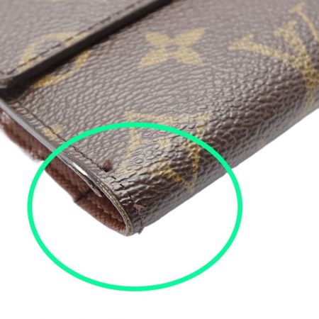  LOUIS VUITTON ルイヴィトン モノグラム ポルトフィユ・インターナショナル M61217 長財布