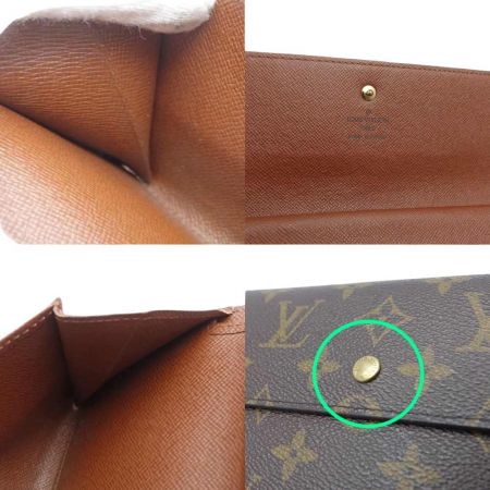  LOUIS VUITTON ルイヴィトン モノグラム ポルトフィユ・インターナショナル M61217 長財布