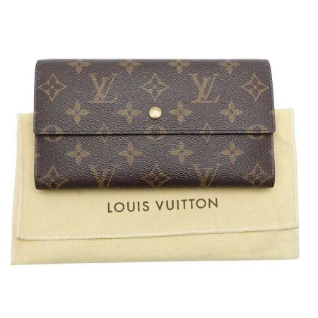  LOUIS VUITTON ルイヴィトン モノグラム ポルトフィユ・インターナショナル M61217 長財布