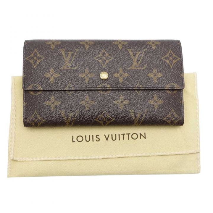 LOUIS VUITTON ルイヴィトン モノグラム ポルトフィユ・インターナショナル M61217 長財布｜中古｜なんでもリサイクルビッグバン