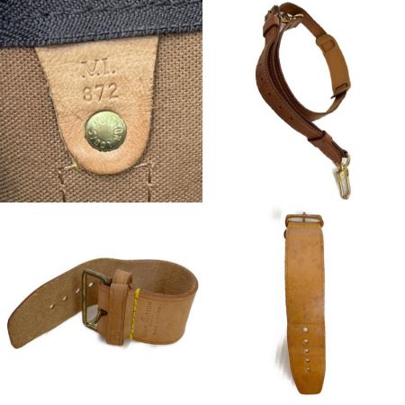  LOUIS VUITTON ルイヴィトン  ボストンバッグ キーポル・バンドリエール 55 M41414 ブラウン