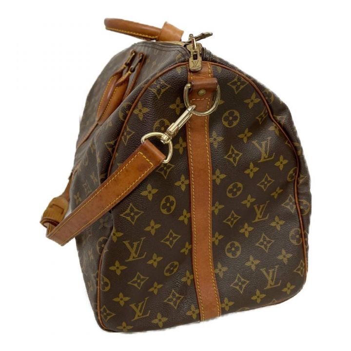 LOUIS VUITTON ルイヴィトン ボストンバッグ キーポル・バンドリエール 55 M41414 ブラウン｜中古｜なんでもリサイクルビッグバン