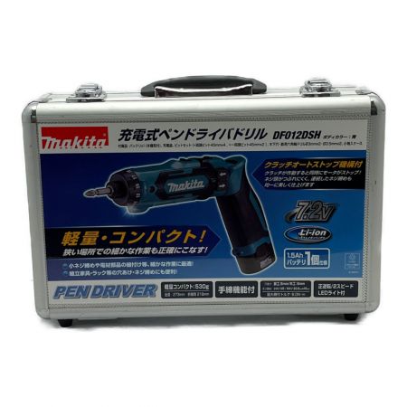  MAKITA マキタ 充電式ペンドライバドリル　バッテリー1個仕様 DF012D ブルー