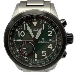 ◆◆ CITIZEN シチズン プロマスター 電波ソーラー 箱・取説付  F150-S116821 グリーン Bランク