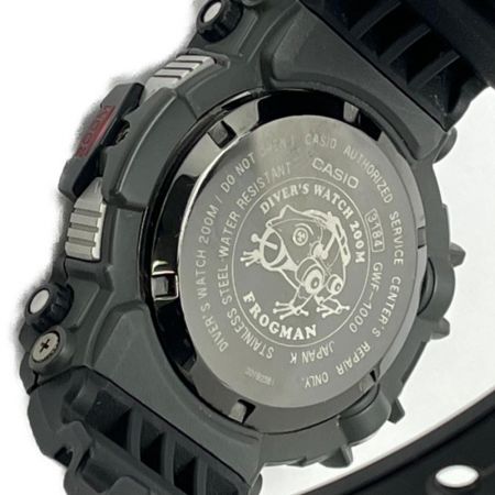  CASIO カシオ G-SHOCK  FROGMAN　本体のみ　クオーツ GWF-1000 ブラック