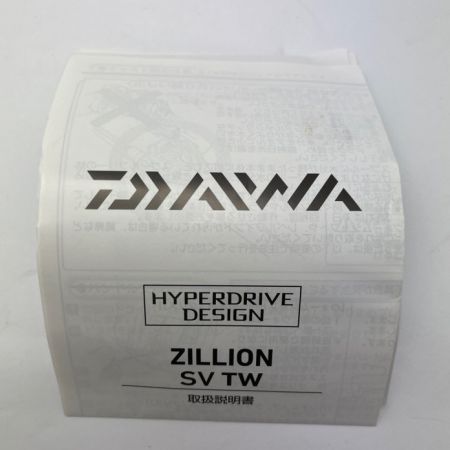  DAIWA ダイワ ベイトリール 21ZILLION SV TW 1000XH 1000XH