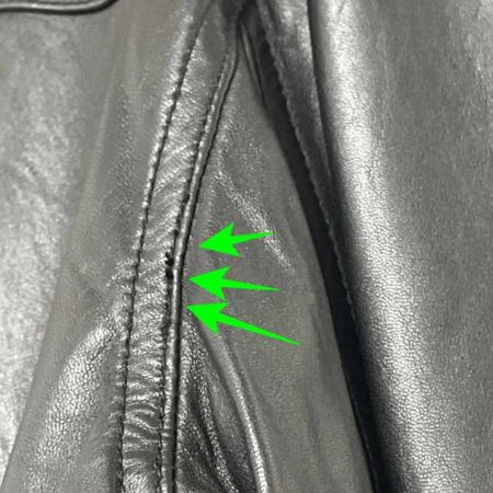  TOMMY HILFIGER トミーヒルフィガ レザージャケット 4612545 ブラック