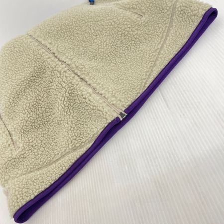  Patagonia パタゴニア  フリースベスト　Mサイズ 23048FA20 パープル×ホワイト