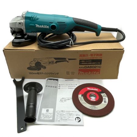  MAKITA マキタ 電子ディスクグラインダー　150ｍｍ GA6021C グリーン 2022年製