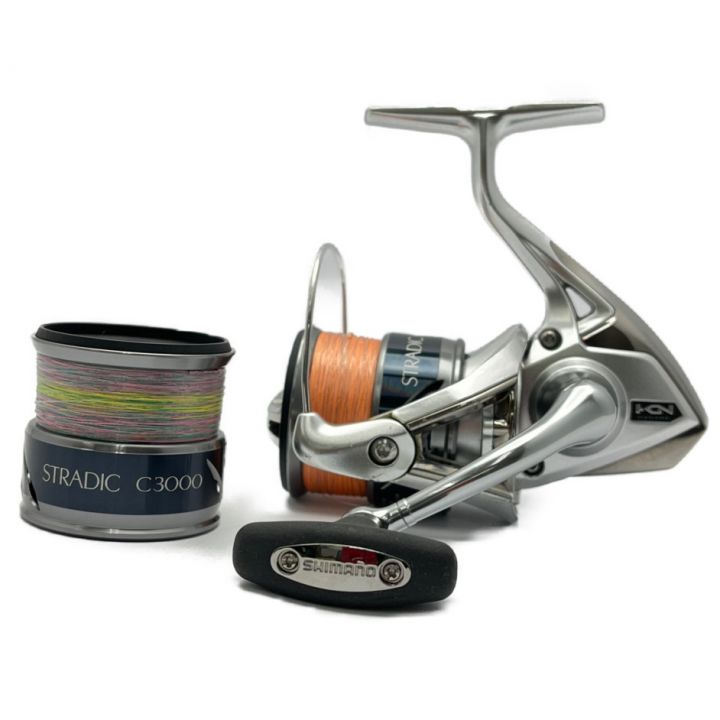 SHIMANO シマノ スピニングリール 15 STRADIC C3000HGM 替スプール付