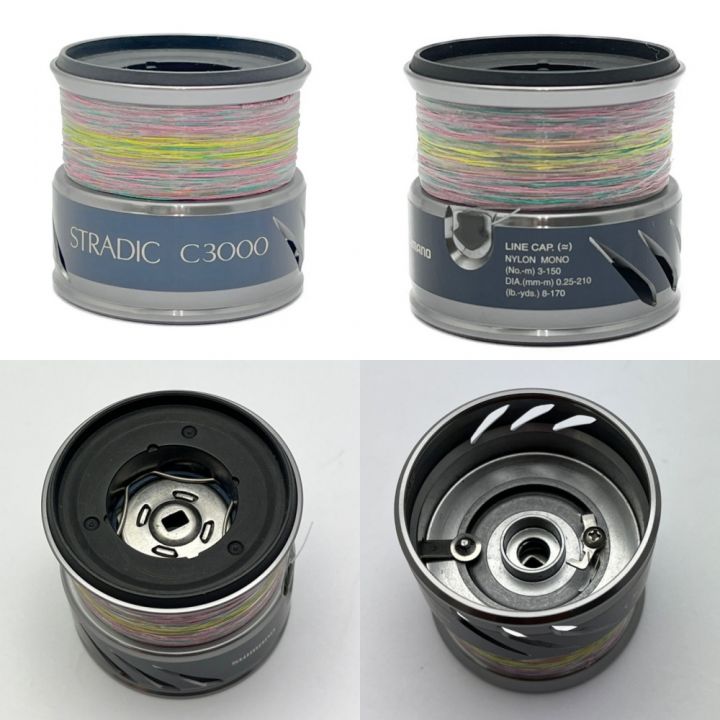 SHIMANO シマノ スピニングリール 15 STRADIC C3000HGM 替スプール付