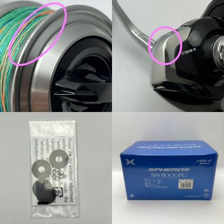  SHIMANO シマノ スピニングリール 14 SPHEROS SW8000PG 14 SPHEROS SW8000PG
