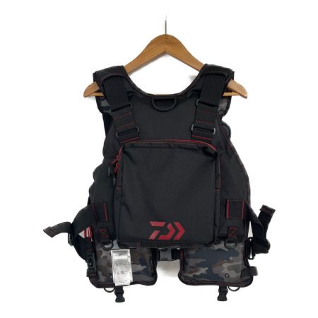  DAIWA ダイワ フロートゲームベスト DF-6206+ ブラック　 x レッド フローティングジャケット