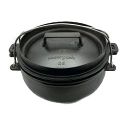 ◆◆ snowpeak スノーピーク ダッチオーブン　26　 Bランク