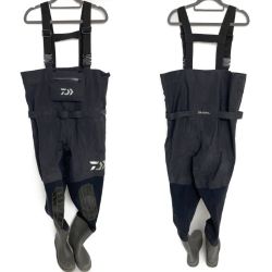 ◆◆ DAIWA ダイワ スーパーブレスウェーダー チェストハイ型  Mサイズ SBW-4500BC ブラック Cランク