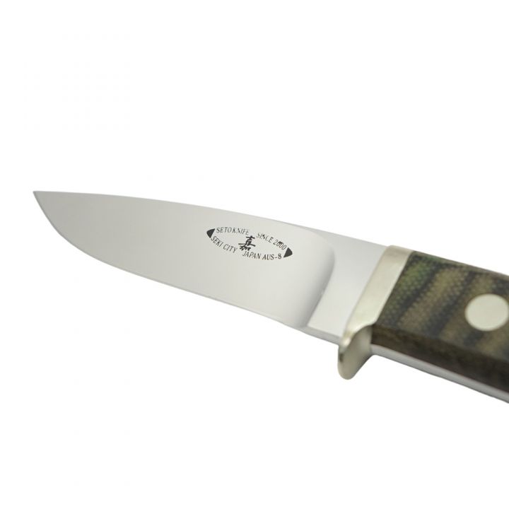 setknife 嘉 SEKI CITY 嘉 SINCE2000 ナイフ ケース入り AUS-8 - 中古