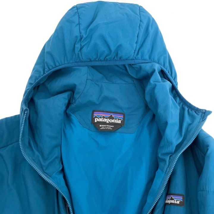 Patagonia パタゴニア ナノエア フーディ Mサイズ 中綿ナイロンジャケット 84365FA18 ブルー｜中古｜なんでもリサイクルビッグバン